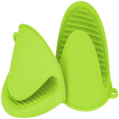 LFGB Approved Oven Mitts Pot Holder , Nontoxic Kitchen Pot Holder Set