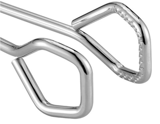 CU Stainless Steel Food Tongs , Rustproof Heavy Duty Kitchen Tongs