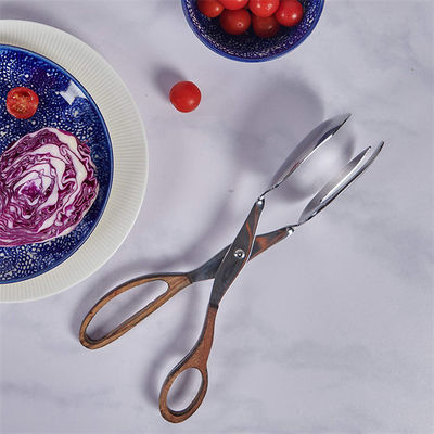 Salad Heavy Duty Stainless Steel Kitchen Tongs For Cooking Matte Polish