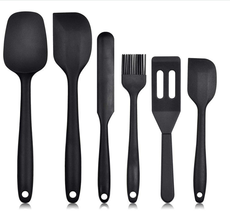 Flexible Silicone Kitchen Utensil Sets Antideform For Multiapplication